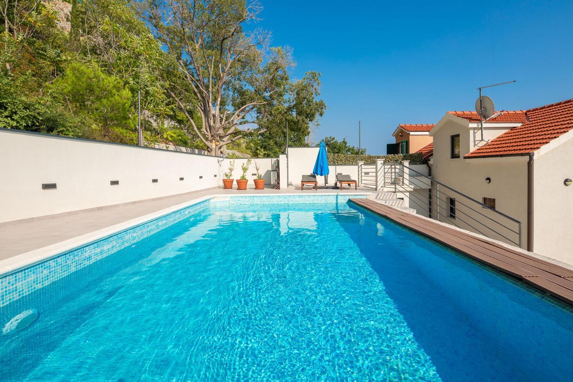 Xxl Villa Vista - Heated Pool Lokva Rogoznica Exterior photo
