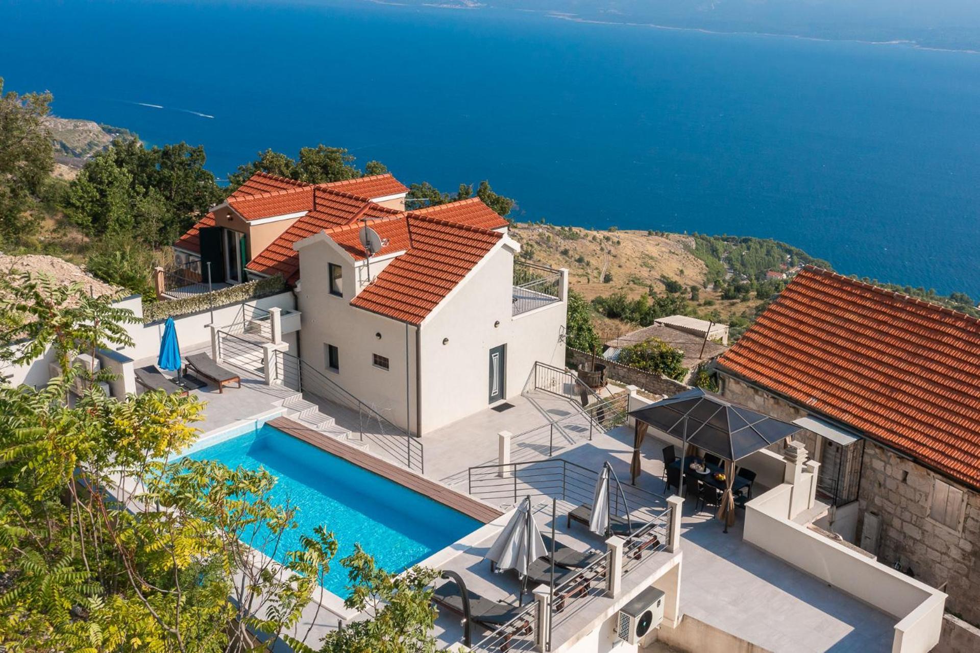 Xxl Villa Vista - Heated Pool Lokva Rogoznica Exterior photo